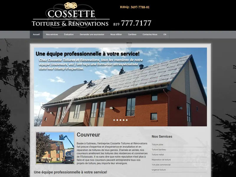 Cossette Toitures & Renovations