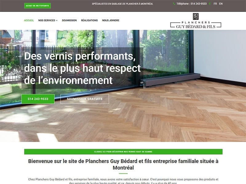Plancher Guy Bédard et Fils