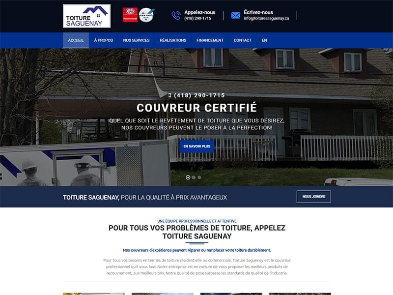 Toiture Saguenay