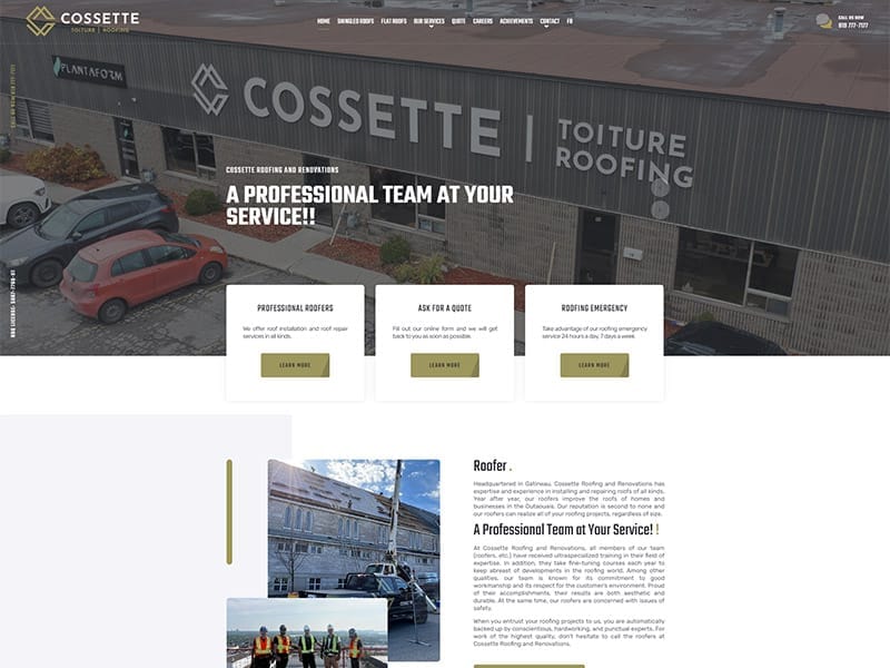 Cossette Toitures & Renovations
