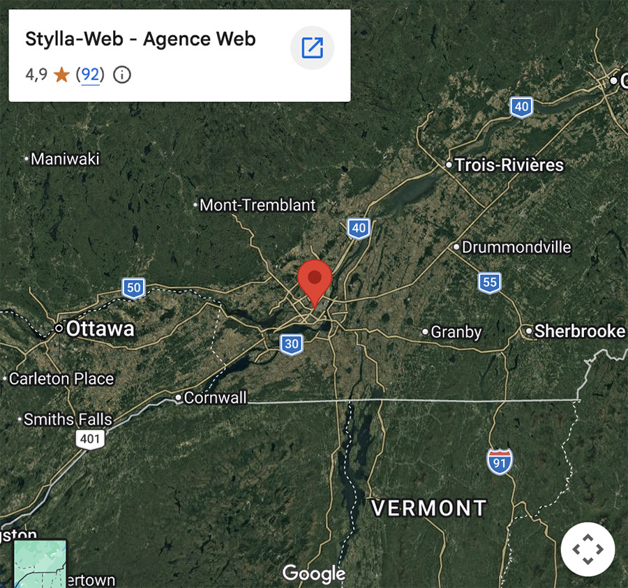 Google Maps Stylla-Web